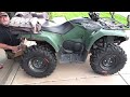 Yamaha Kodiak 450 gets new tires....