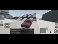 Old Moonhawk Sedan Sleeper Car on Grid Map - BeamNG.drive (Vulkan)