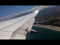 Ryanair Boeing 737 take off Lamezia Terme