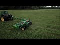 John Deere MoCo 946 cutting hay