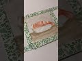 Painting Sushi! 🍣 | Mini watercolour paintings (#shorts)
