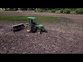 John Deere 5320 Seeding Wheat with John Deere Van Brunt Grain Drill