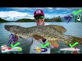 Trying GIANT Musky Lures for Pike Fishing 🔥 (Crazy action!!!)