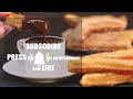 Churros and Hot Chocolate 2 Ingredients! | Eggless | How Tasty Channel