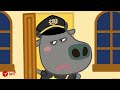 Pink vs Blue Challenge in a Swim Race 💖💙 Wolfoo's Family Fun Playtime | Kids Cartoon 🌍Wolfoo World