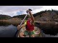 Gross Reservoir Canoeing trip with unexpected Rescue!