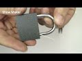 3 Ways to Open a Lock 🔴 🔑 very easy