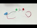How to Connect Multiple LED's with 9V Battery, Switch in Series Connection | Simple Electric Circuit