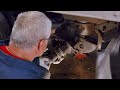 How to replace trailer axle spindle | spindle replacement full process | Patented technology