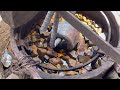 Excavator Hydraulic Cylinder Rod Bent & Stuck Overheating Had Stone | Bent Hydraulic Cylinder Repair