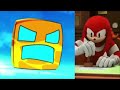 Knuckles rates Geometry Dash Characters/YouTubers