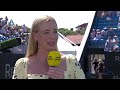 Emma Raducanu interview with BBC after match win at Eastbourne