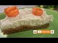 Incredible moist Carrot Cheese Cake 🥕🍰 No bake !