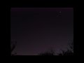 Lyrid meteor shower time lapse video