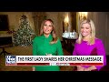 Melania Trump gives tour of White House Christmas decor