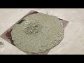 ＃009 How to make geopolymer concrete.  It was used to build the pyramids in Egypt.