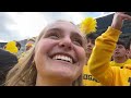 MICHIGAN FOOTBALL GAMEDAY VLOG 💛 maize out, get ready with me | The University of Michigan