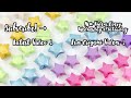 Origami Lucky Star Tutorial ⭐️ Easy DIY ⭐️ Paper Kawaii