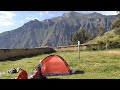 Camping ⛺️ spot in the mountains of Peru #peru #hike #travel #love #youtuber