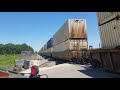 A Very Fast BNSF HOTSHOT INTERMODAL on Chillicothe sub