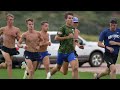 Grass Field Repeats with Air Force Cross Country