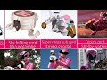 All Pink Power Rangers And Their Main Zords…