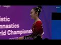 ZHOU YAQIN🇨🇳Balance Beam Team Final 2023 Antwerp Worlds (BBC.4K)