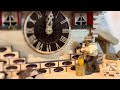 ドイツ森の時計 482/7 8日巻鳩時計 木こりの薪割りモデル