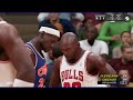 NBA 2k23 MyNBA Jordan Era #2 | Rookie LeBron James Vs Michael Jordan