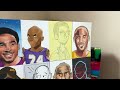 Kobe Bryant Drawn In 8 Crazy Styles! 🐍🏆