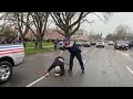 Antifa smash up truck and attack driver