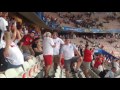 England Fans Sing 