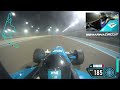 Formula Yas 3000 lap on Yas Marina Circuit racetrack