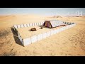 Tabernacle in 3D - Outer Court (Exodus 27:9-19)