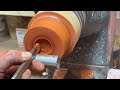 Woodturning - ugly log turn into 1500$ piece  of art