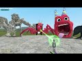 EVERYTHING TURNED INTO MONSTERS: HOUSE HEAD, CHOO CHOO THOMAS VS ALL TREVOR HENDERSON BATTLE In GMOD