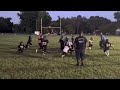 7 U Football practice