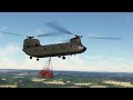 Miltech Simulations CH47D CHINOOK for Microsoft Flight Simulator - Out Now! First Flight & Review 4K