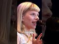 Aurora Aksnes talks about what performing in front of people feels like 😍 (Live at Glastonbury 2024)