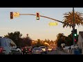 Old Escondido Traffic Lights & Newly Installed Neon Pedestrian Signal (E Grand Ave & S Date St)