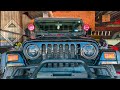 Sunpie TJ Wrangler Headlights Install, Cheap Jeep part 8. #jeepwranglertj #jeep #jeepwrangler