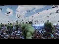 1000 HULKS vs 1 MILLION JEDI KNIGHTS - Ultimate Epic Battle Simulator 2