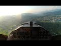 Tecnam P92 - Visiting Como's lake upon sunset