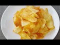 How to make crispy french fries! Homemade potato chips /Potato Recipe /asmr