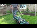 Parkside 40v Cordless Lawnmower from LiDL #cordlesslawnmower #40vtools