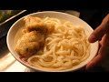 Large Order of Chicken Tempura! High-speed Production! Unexpected Sanuki Udon Shop in Tokyo!