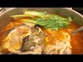 Halibut heads soup/Halibut Hot and Sour Soup/Sinigang na ulo ng Halibut/Baakjimiuh47