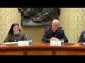 Rueda de prensa tras la declaración de excomunión de diez hermanas del Monasterio de Belorado