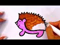 Let's Learn How to Draw & Paint Rainbow Flower | Painting, Drawing, Coloring for Kids and Toddlers