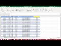 Excel demo merge rows by SKU